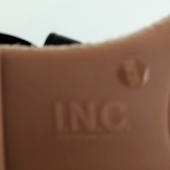 INC NIB WOMEN'S HAVILAH ESPADRILLE CRIS CROSS PLATFORM SANDALS - Picture 7 of 8